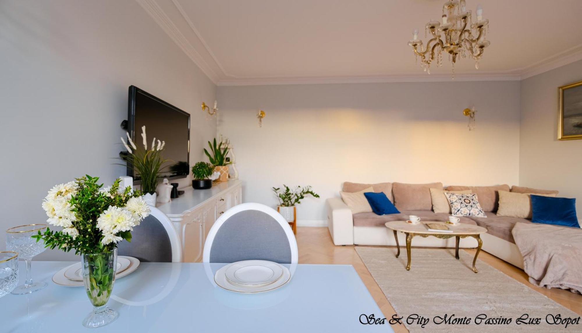 Sea & City 50 M Monte Casinno 100 M Beach Apartments Lux Сопот Екстер'єр фото